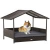Dog Bed/ Dog House / Rattan Pet Sofa ( Amazon Shipping)(Prohibited by WalMart)