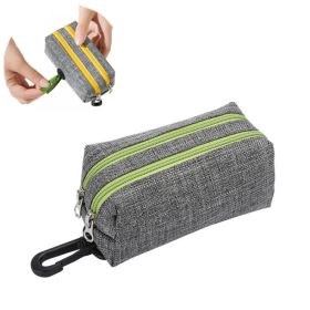 Outdoor Pet Waste Bag Dog Poop Collection Bag (Type: Pet Waste Bag, Color: Grey Green)