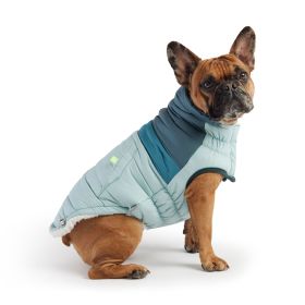 GF Pet Retro Puffer - Light Blue - 2XS (size: S)