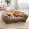 Human Dog Bed, 71"x43"x12" Dog Beds for Large Dogs, Foldable Plush Washable Dog Bed for People Doze Off