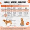 2 Wheels Dog Wheelchair for Back Legs, Pet Wheelchair Lightweight & Adjustable Assisting in Healing, Dog Cart/Wheelchair for Injured, Disabled